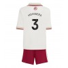 Arsenal Cristhian Mosquera #3 Tredjedraktsett Barn 2025-26 Kortermet (+ korte bukser)